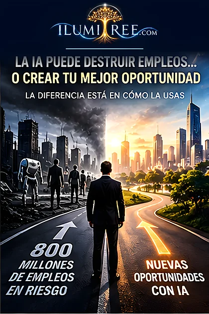 La IA puede destruir empleos o crear tu mejor oportunidad: la diferencia está en cómo la usas