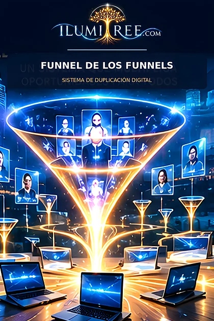 Funnel de los Funnels: sistema de duplicación digital que conecta personas y páginas web