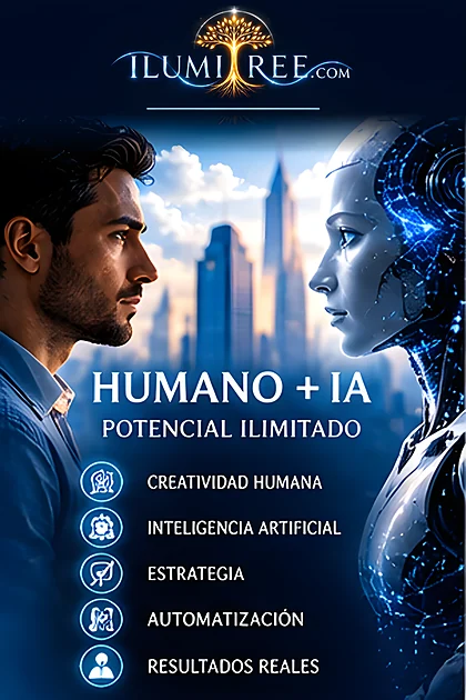 Humano + IA: creatividad humana e inteligencia artificial con potencial ilimitado