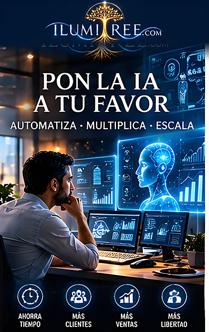 Pon la IA a tu favor: automatiza, multiplica y escala con más tiempo, clientes y libertad